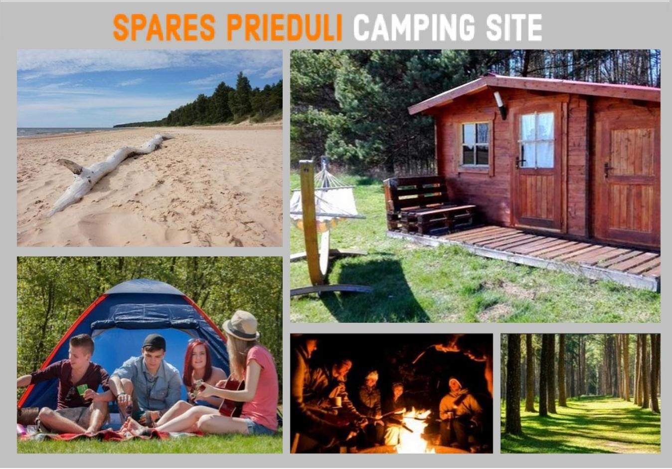 Sp Camping Spares Prieduli Nīca Exterior foto